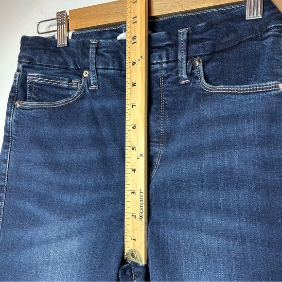 New Good American Good Legs Crop High Waits Jeans Size 27/4 - Picture 4 of 10